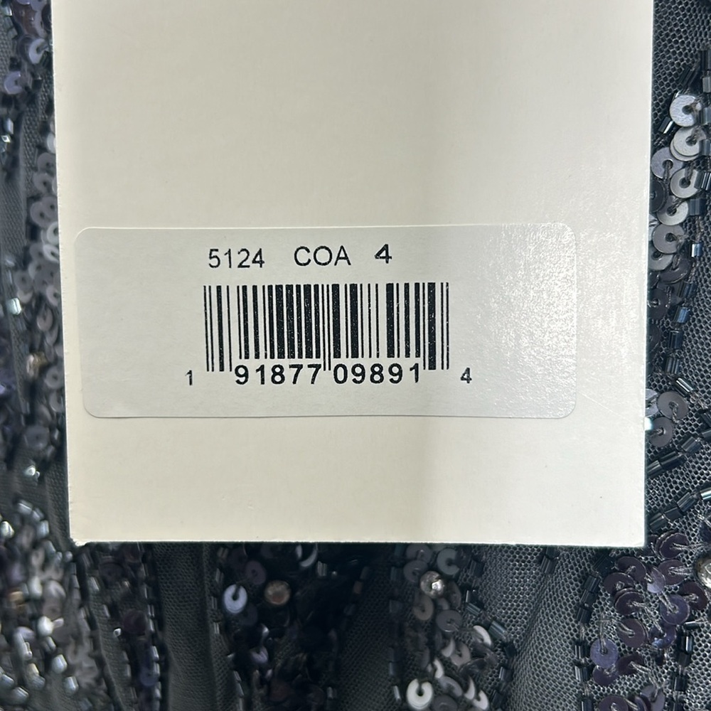 Mac Duggal 5124 NWT BEADED LONG SLEEVE EVENING GOWN - Picture 9 of 10